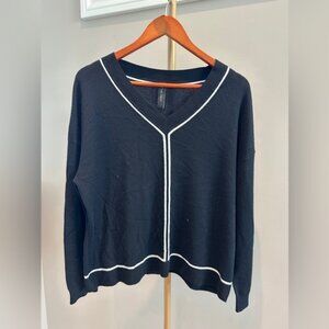 MARC CAIN Sport Wool/Cashmere Blend Sweater Knit Size 8